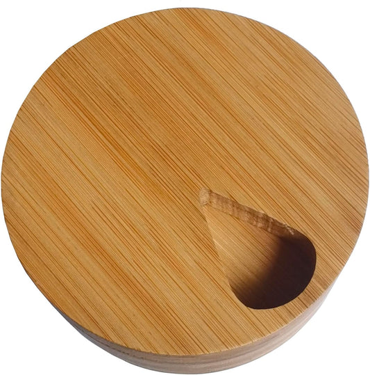 Bamboo 7-Day Rotating Pill Organizer｜Eco-Friendly Wooden Weekly Pill Box｜Round Capsule Storage with Slide-Out Daily Access